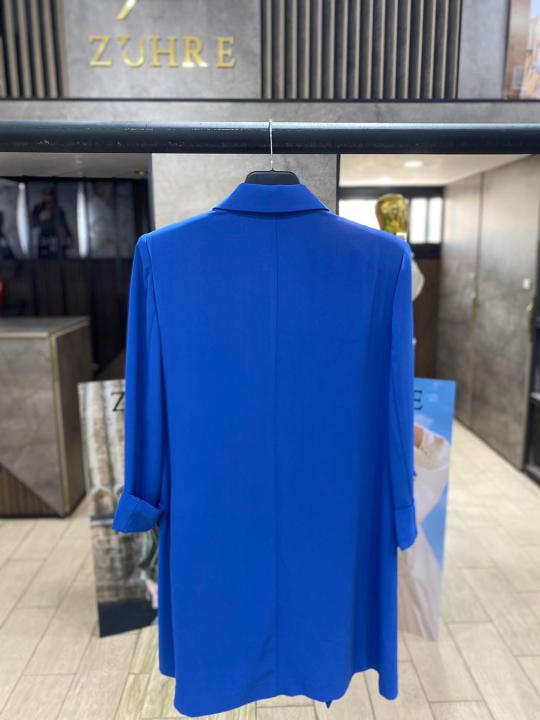 Veste à double boutonnage avec poches C-0145