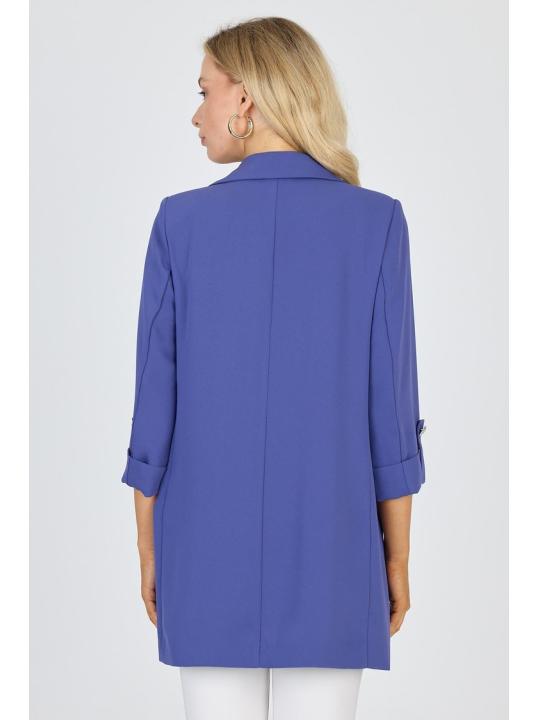 Veste à double boutonnage avec poches C-0145