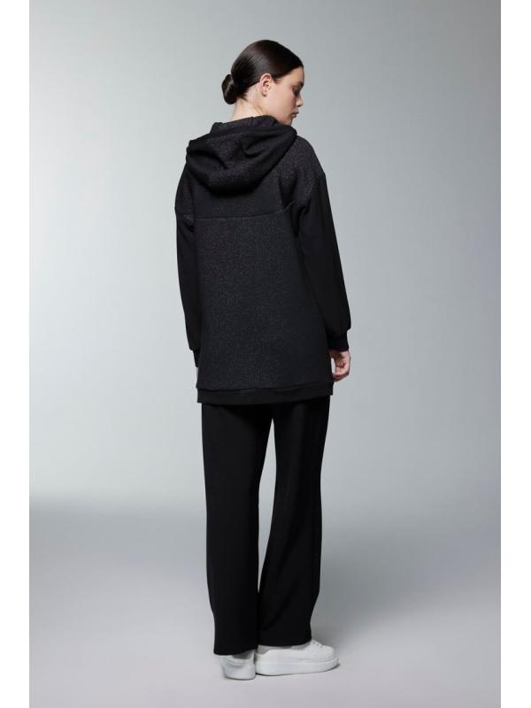 Combinaison double à fermeture éclair à capuche TK-1689