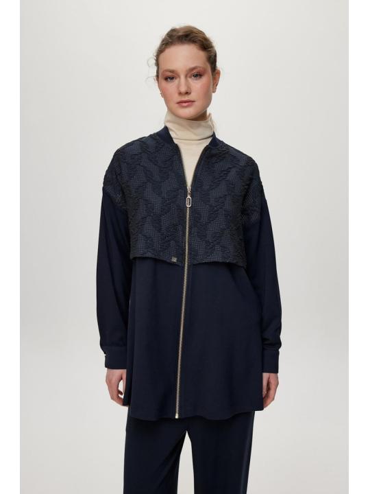 Ensemble deux piéces Combinaison double  à col Judge à fermeture éclair TK-1727