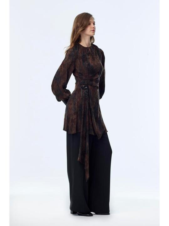 Ensemble détaillé à motifs double combinaison TK-1719