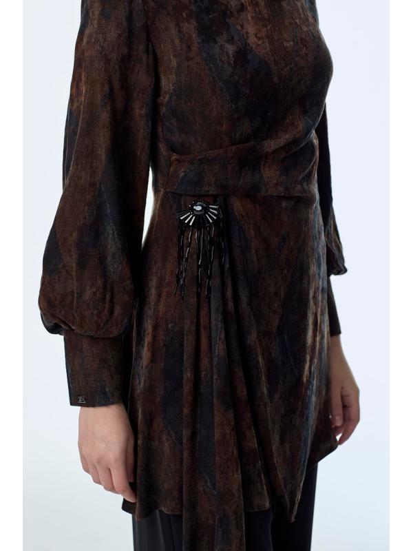 Ensemble détaillé à motifs double combinaison TK-1719