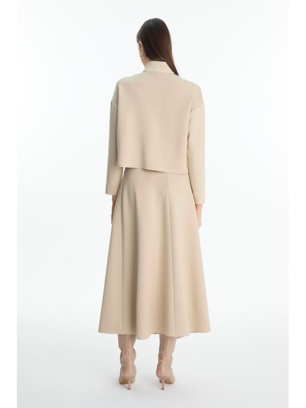 Ensemble jupe Couleur Block Double Suit TK-1180