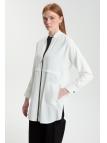  veste avec Fermeture éclair détaillée C-0130