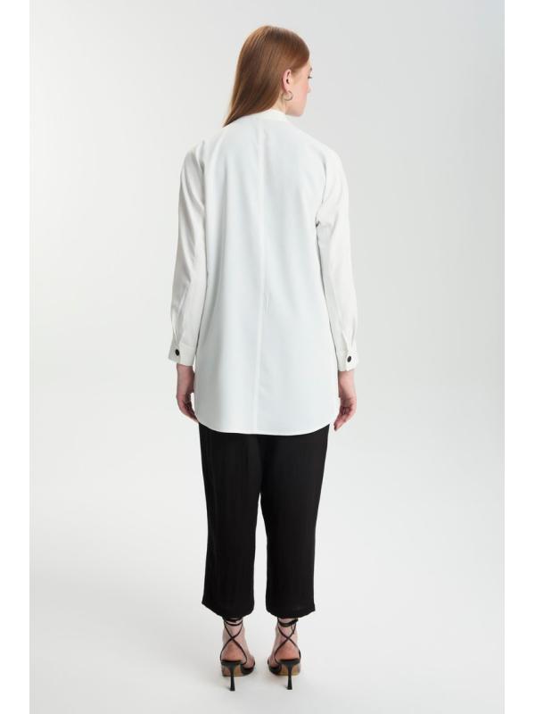  veste avec Fermeture éclair détaillée C-0130