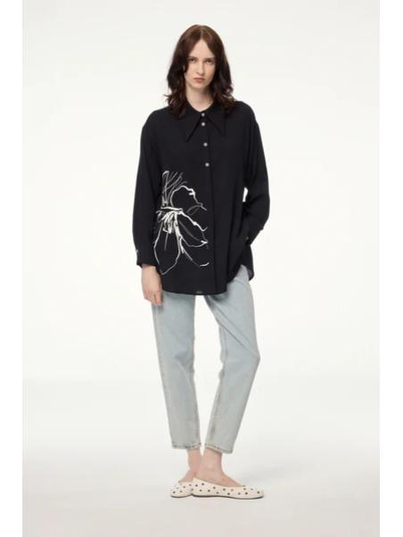 Chemise à manches longues à motifs G-0110