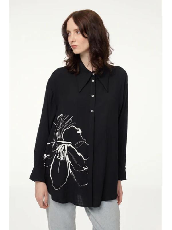 Chemise à manches longues à motifs G-0110