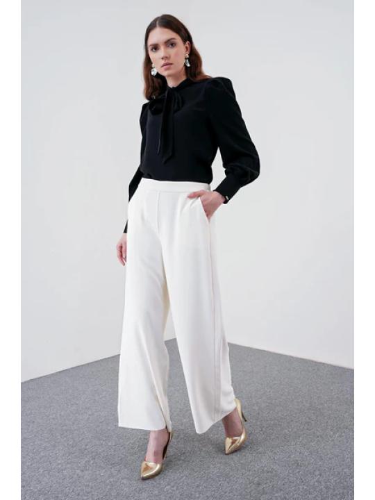 Caractéristiques du pantalon en tissu large ZÜHRE P-0013