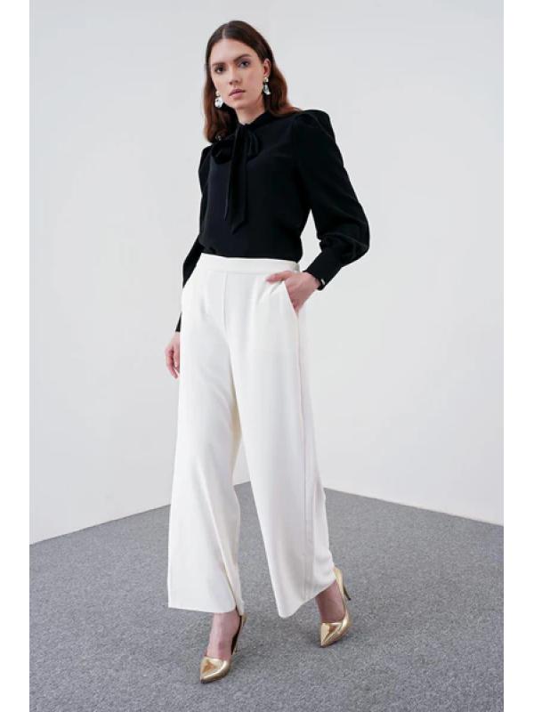 Caractéristiques du pantalon en tissu large ZÜHRE P-0013