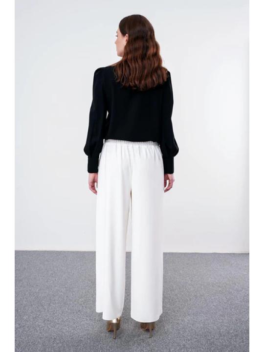 Caractéristiques du pantalon en tissu large ZÜHRE P-0013