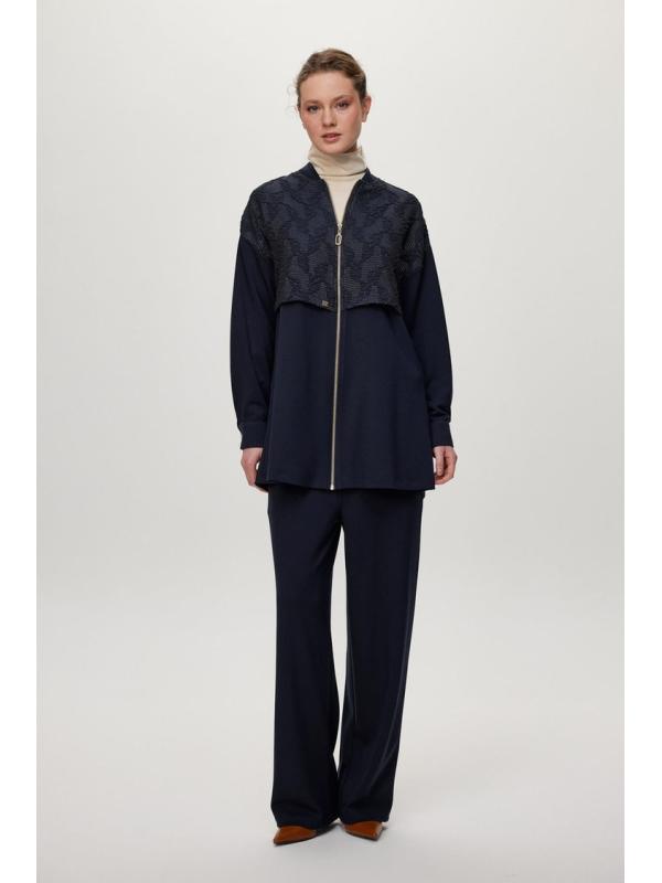 Ensemble deux piéces Combinaison double  à col Judge à fermeture éclair TK-1727