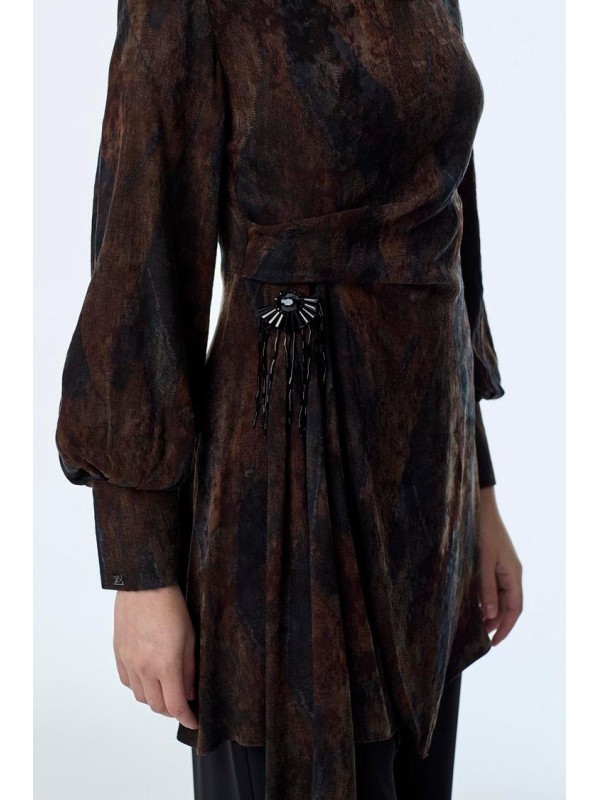 Ensemble détaillé à motifs double combinaison TK-1719