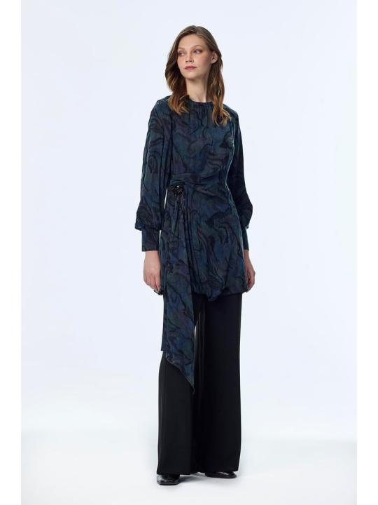 Ensemble détaillé à motifs double combinaison TK-1719