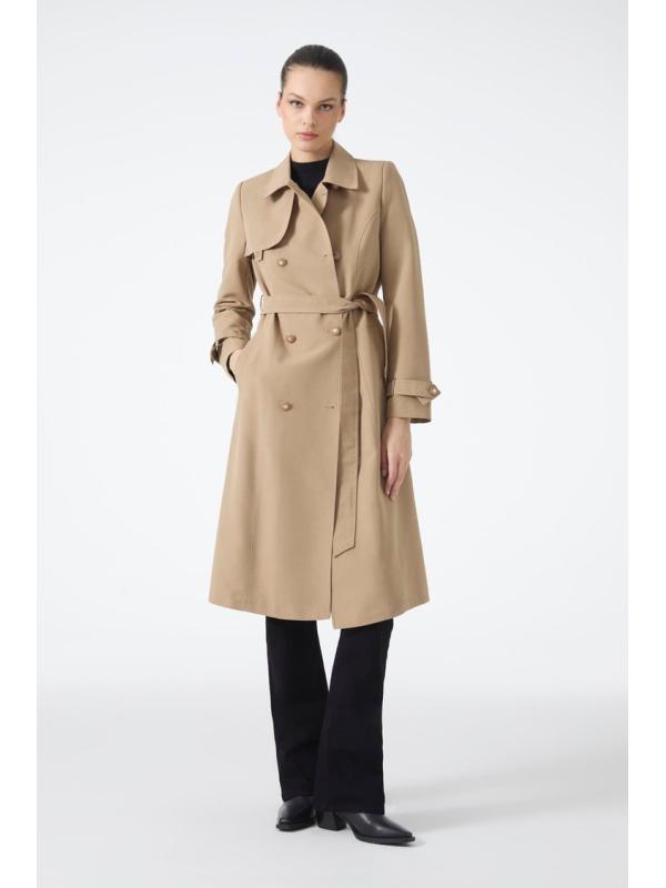 Trench-coat  à col chemise 13751