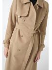 Trench-coat  à col chemise 13751