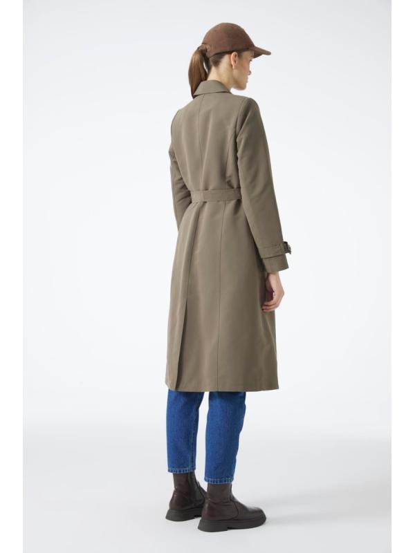 Trench-coat  à col chemise 13751