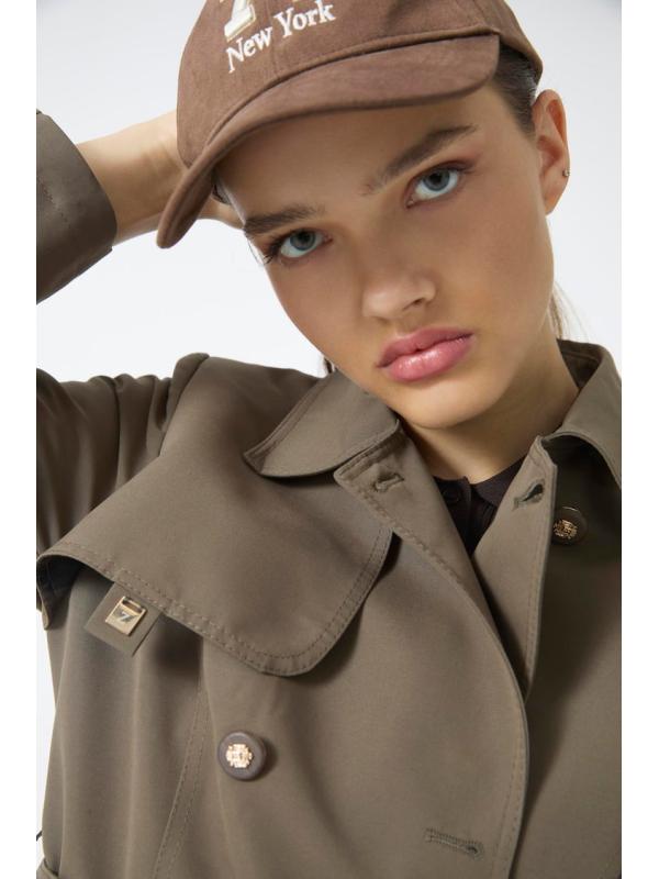 Trench-coat  à col chemise 13751