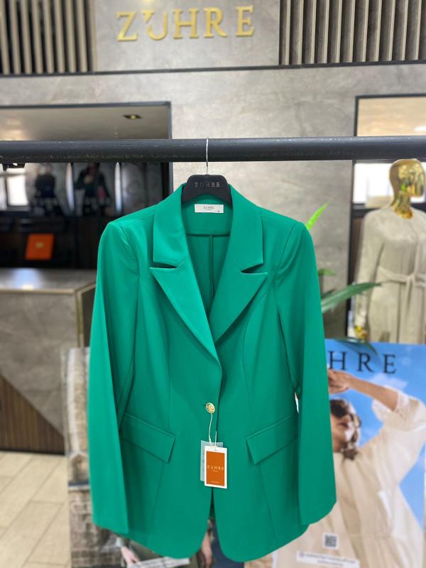 Veste blazer à double boutonnage à simple bouton C-0070