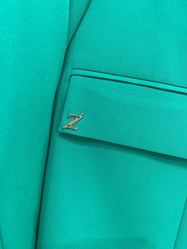 Veste blazer à double boutonnage à simple bouton C-0070