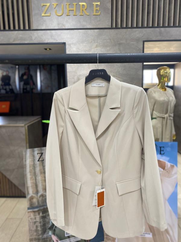 Veste blazer à double boutonnage à simple bouton C-0070