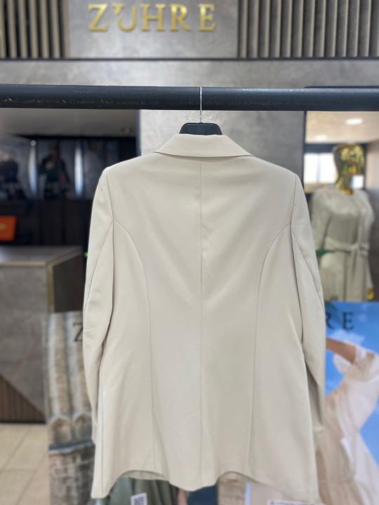 Veste blazer à double boutonnage à simple bouton C-0070